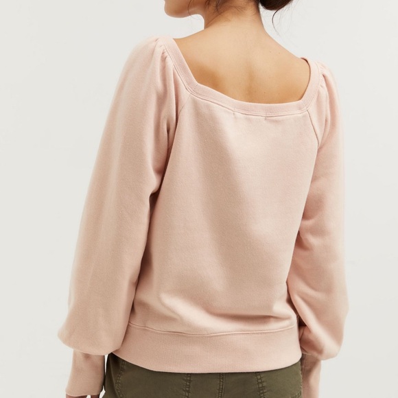 NWOT Rebecca Minkoff Square Neck Sweatshirt - Picture 2 of 8